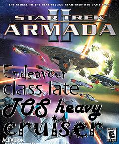 Box art for Endeavour class late TOS heavy cruiser