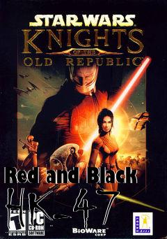 Box art for Red and Black HK-47