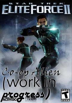 Box art for Co-op Alien (work in progress)