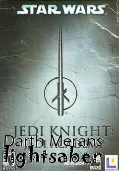 Box art for Darth Merans lightsaber