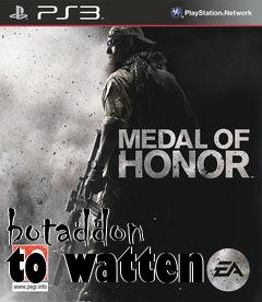 Box art for botaddon to watten