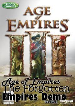 Box art for Age of Empires The Forgotten Empires Demo