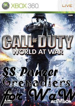 Box art for SS Panzer Grenadiers for WaW