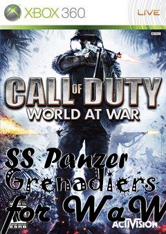 Box art for SS Panzer Grenadiers for WaW