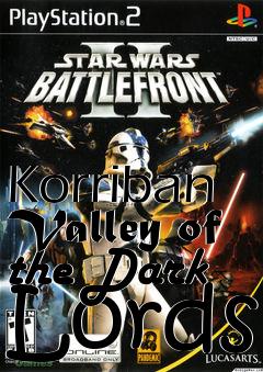 Box art for Korriban Valley of the Dark Lords