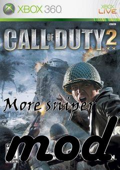 Box art for More sniper mod