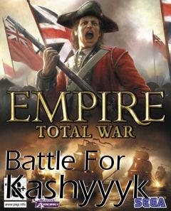 Box art for Battle For Kashyyyk