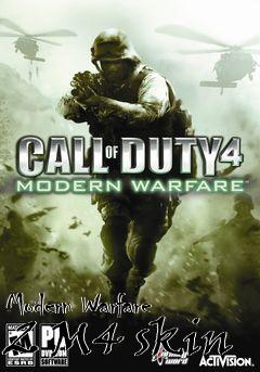 Box art for Modern Warfare 2 M4 skin