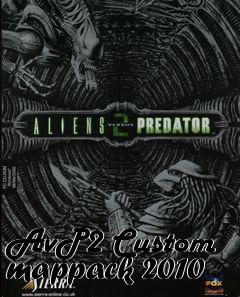 Box art for AvP2 Custom mappack 2010