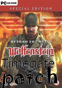 Box art for Timegate patch