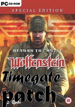 Box art for Timegate patch