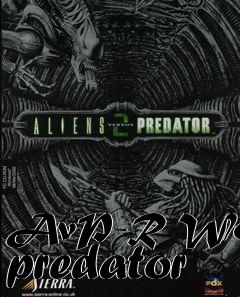 Box art for AvP-R Wolf predator