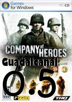 Box art for Guadalcanal 0.5