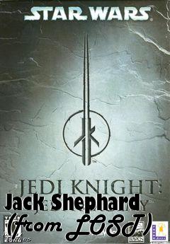 Box art for Jack Shephard (from LOST)