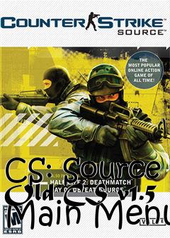 Box art for CS: Source Old CS v1.5 Main Menu