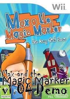 Box art for Max and the Magic Marker v1.04 Demo