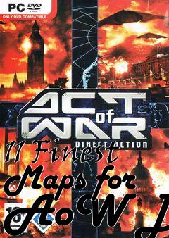 Box art for 11 Finest Maps for AoW DA