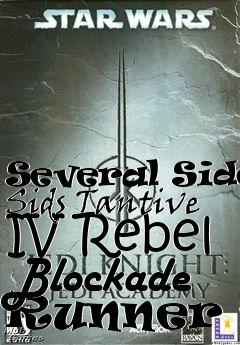 Box art for Several Sided Sids Tantive IV Rebel Blockade Runner v2