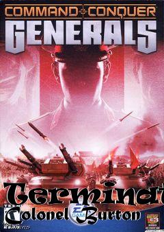 Box art for Terminator Colonel Burton
