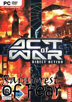 Box art for Rainforest of Fear