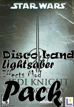 Box art for Disco Landos Lightsaber Effects Mod Pack