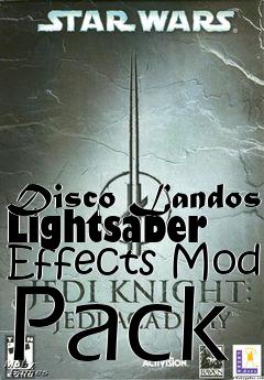 Box art for Disco Landos Lightsaber Effects Mod Pack