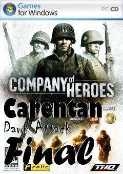 Box art for Carentan Dawn Attack Final