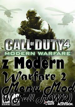 Box art for z Modern Warfare 2 Menu Mod I(Full MW2)