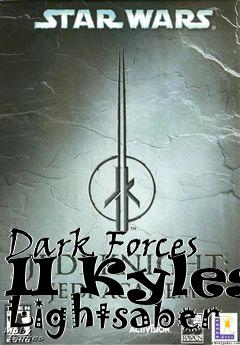Box art for Dark Forces II Kyles Lightsaber