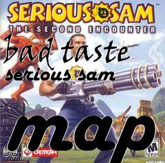 Box art for bad taste serious sam map