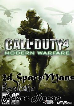 Box art for 2dSpaceMans Realistic Force Recon