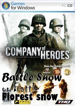 Box art for Battle Snow or Battle Florest snow