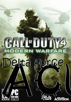 Box art for Delta force ACU
