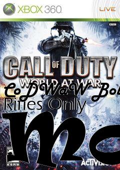 Box art for CoDWaW Bolt Rifles Only Mod