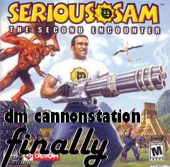 Box art for dm cannonstation finally