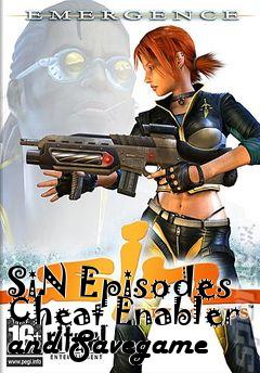 Box art for SiN Episodes Cheat Enabler and Savegame