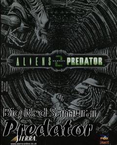 Box art for Big Red Samurai Predator
