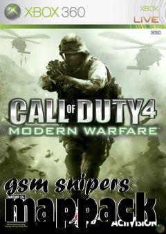 Box art for gsm snipers mappack