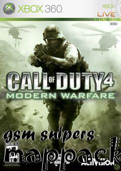 Box art for gsm snipers mappack