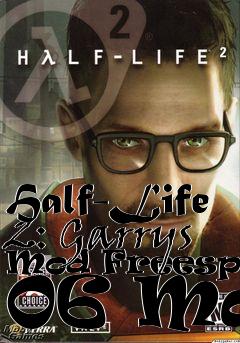 Box art for Half-Life 2: Garrys Mod Freespace 06 Map