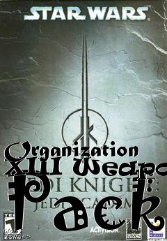 Box art for Organization XIII Weapons Pack