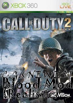 Box art for C.G.s NEWEST Blood Mod (Realistic)