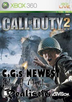 Box art for C.G.s NEWEST Blood Mod (Realistic)