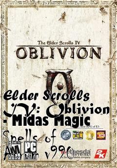 Box art for Elder Scrolls IV: Oblivion - Midas Magic Spells of Aurum v990