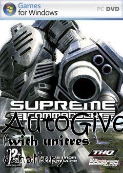 Box art for AutoGive (with unitres donation)