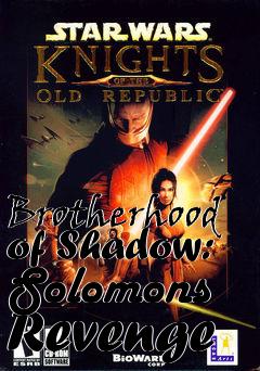 Box art for Brotherhood of Shadow: Solomons Revenge