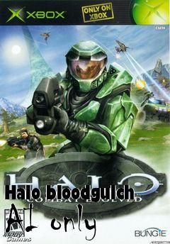 Box art for Halo bloodgulch AI only