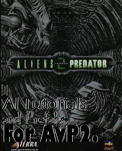 Box art for AI Tutorials and Prefabs For AvP2.