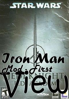 Box art for Iron Man Mod - First View