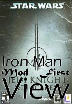 Box art for Iron Man Mod - First View